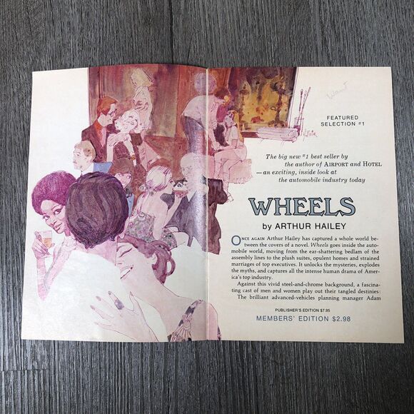 Doubleday Bargain Book Club Bulletin July 1972 Newsletter gone with the wind - Picture 3 of 7